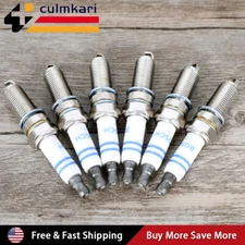 6PCS OEM YR7MPP33 Spark Plugs For Mercedes Double Platinum GERMANY US