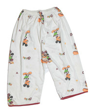 Vintage Mick And Minnie Mouse Lounge Bottoms Women's Size S "Junk Food" READ