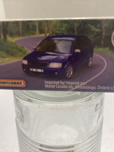02 Audi RS 6 Avant 10/20 2019 Matchbox Power Grabs Case G blue A2 - Picture 3 of 9