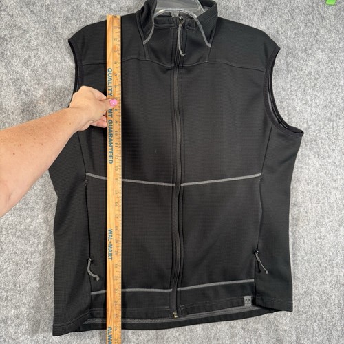 KUIU Peloton 240 Vest Mens XL Black Fleece Wind Resistant Hunting Outdoors - Picture 4 of 12