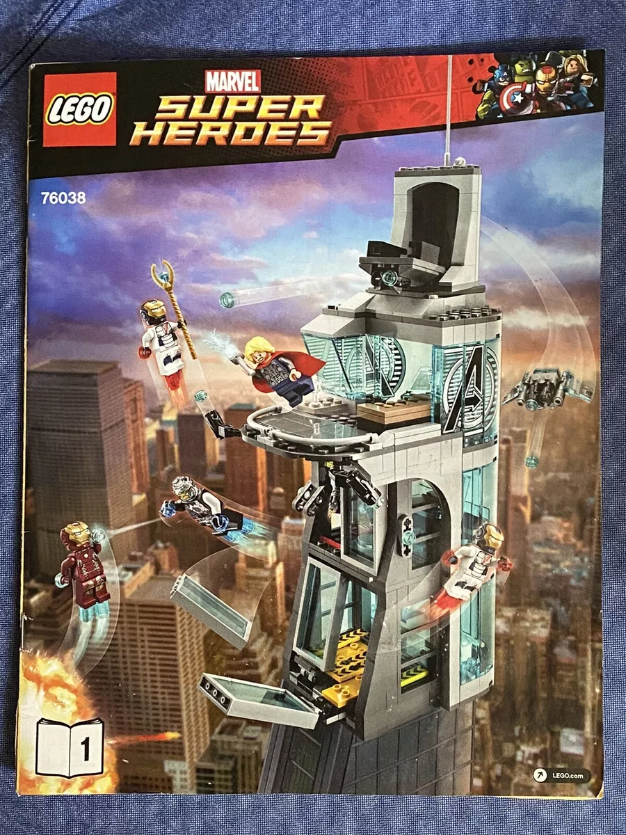 Lego Avengers: Attack On Avengers Tower 76038