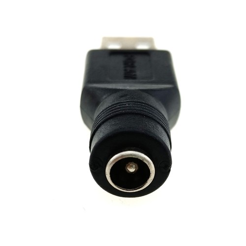 DC Female 5.5x2.1mm to USB Male 5V Power Supply Plug Converter Adapter Changer - Picture 2 of 6