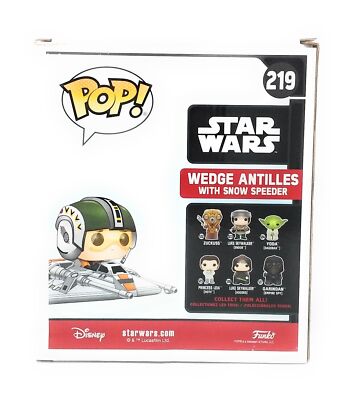 Funko Pop! Star Wars - Wedge Antilles With Snow Speeder Vinyl