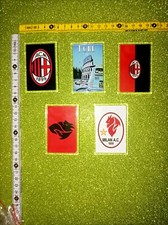 Lotto 5 Pcs Magneti Calamita Da Frigo Milan Italy Roma Vintage Magnet