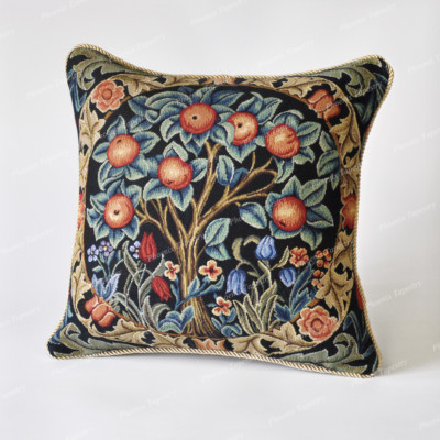 Jacquard Tapisserie Vintage Kissen Kissenhülle - Obst, 18'' - 45cm