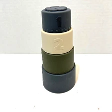 Moonkie Baby Soft Silicone Stacking Cups Teething Toy Education 1 thru 4