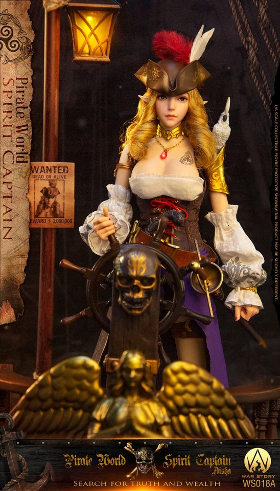 Figura de acción War Story WS018A 1/6 Capitana Elsa figura de acción femenina modelo juguete Foto 3 de 4