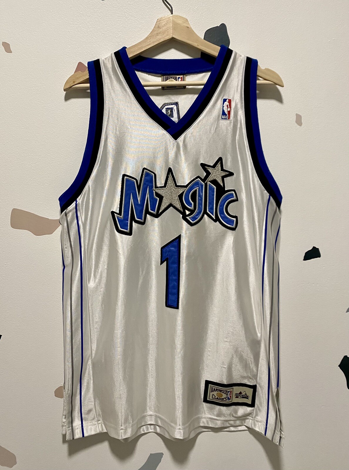 Maillot NBA Orlando Magic Tracy McGrady – Mitchell & Ness Hardwood Classics – Taille 56