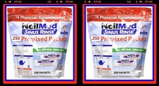 500 Packets NeilMed Sinus Rinse Saline Nasal Expiration 10/2027  500 Count 