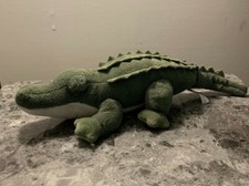Aurora Soft Cuddly Plush Stuffed Alligator 18" Long Good Condition