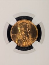 Uncirculated MS 67 Graded 1956 Lincoln Wheat US Small Cents (1909