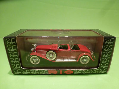 RIO  1:43  - DEUSENBERG SJ TORPEDO   SPECIAL COLOR - GOOD CONDITION  IN BOX