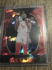 Kevin Durant Red Cracked Ice   2022-2023 Panini Select