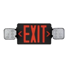 Ciata LED Exit Signs with Emergency Lights for Business, Industrial Safety......