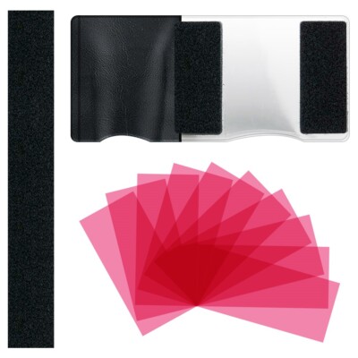 6pcs PVC Film LED Filter, Film Lighting Filter, Color - View #3