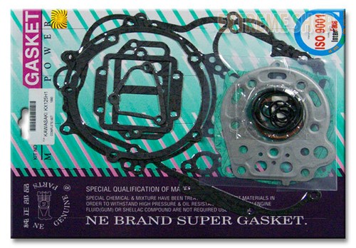 Complete Engine Gasket Kit Set for Kawasaki KX 125 H1/H2/J1/J2 (1990-1991) NEW - Bild 2 von 2