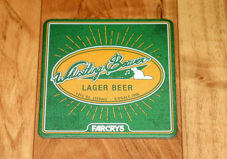 Far Cry FarCry 5 Rare Promo Beverage Bier Coaster / Untersetzer Set PS4 Xbox One - Bild 4 von 4