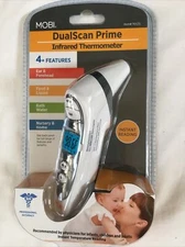 MOBI DualScan Ear & Forehead Digital Thermometer Food/Bottle Reading NIP