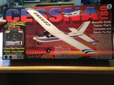 Wattage Cessna 180 RC Airplane - RTF Version