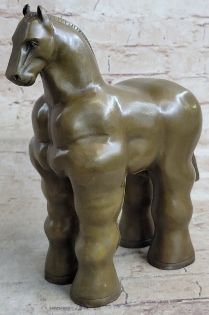 TROJAN HORSE REAL 100% Bronze Sculpture Statue Figurine Greek History Decor Art TROJAN HORSE REAL 100% Bronze Sculpture Statue Figurine Greek History Decor Art