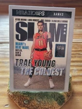 2020-21 NBA HOOPS SLAM TRAE YOUNG THE COLDEST HAWKS 