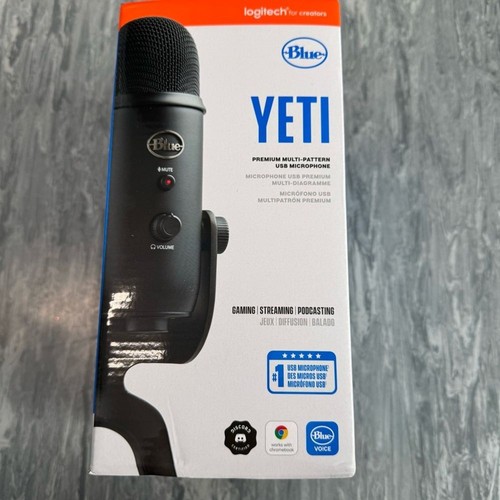 Logitech YETI Premium Multi-Pattern USB Microphone with Blue VO!CE - NEW - 第 3/5 張圖片
