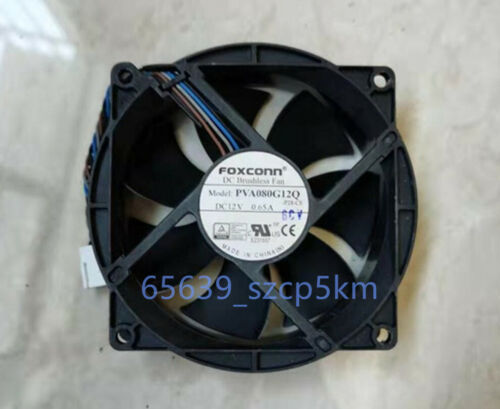 FOXCONN PVA080G12Q Fan 80*80*25mm 12V 0.65A 4Pin PWM Cooling Fan - Picture 2 of 3
