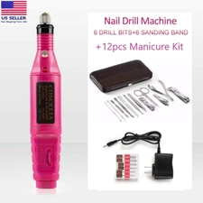 Professional Electric Nail File Drill Manicure Tool Pedicure Machine Clippers