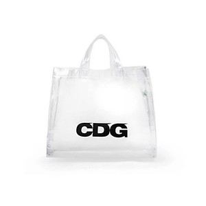 cdg pvc tote bag