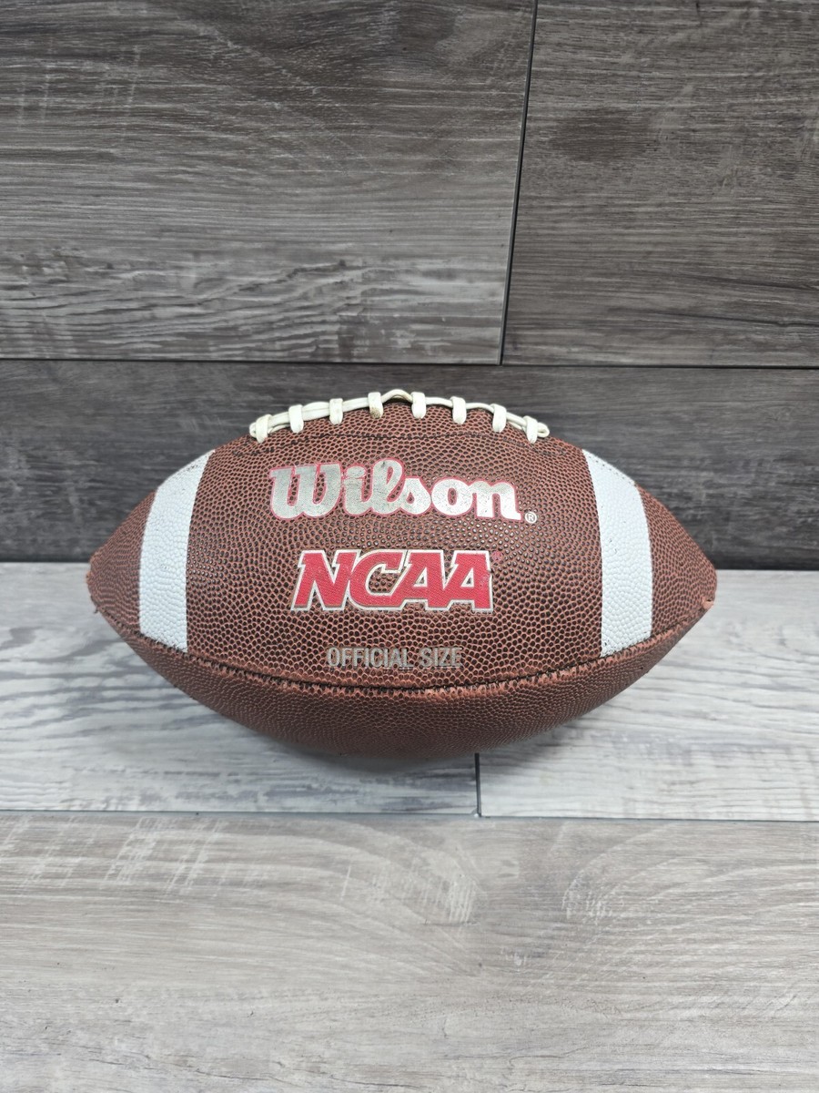 Wilson NCAA College Composite Red Zone Football Official