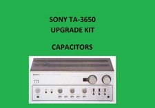 Stereo Amplifier SONY TA-3650 Repair KIT - all capacitors