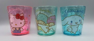 *New* Sanrio Daiso Cinnamoroll Hello Kitty Little Twin Stars Drinking Cup