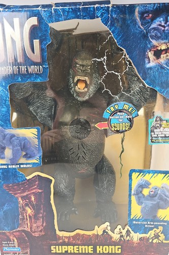 New Sealed Supreme King Kong 8th Wonder Of The World Electronic 14" Figure NIB - Picture 2 of 11