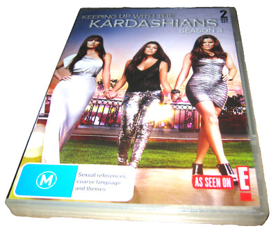 Keeping Up With The Kardashians - Season 3 - New Sealed DVD - Region 4