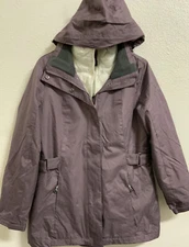 ⚡️Gerry 3-In-1 Rain Systems Jacket - Water & Wind Resistant (Purple) XS