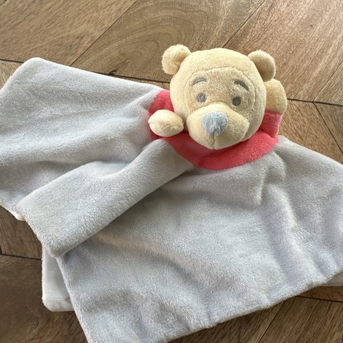 Disney at Primark Winnie The Pooh Baby Comforter Soft Toy Comfort Blanket bnwot - Picture 3 of 10