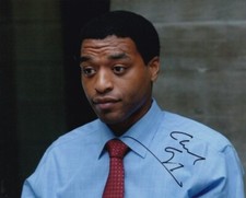 CHIWETEL EJIOFOR signed Autogramm 20x25cm INSIDE MAN in Person autograph COA