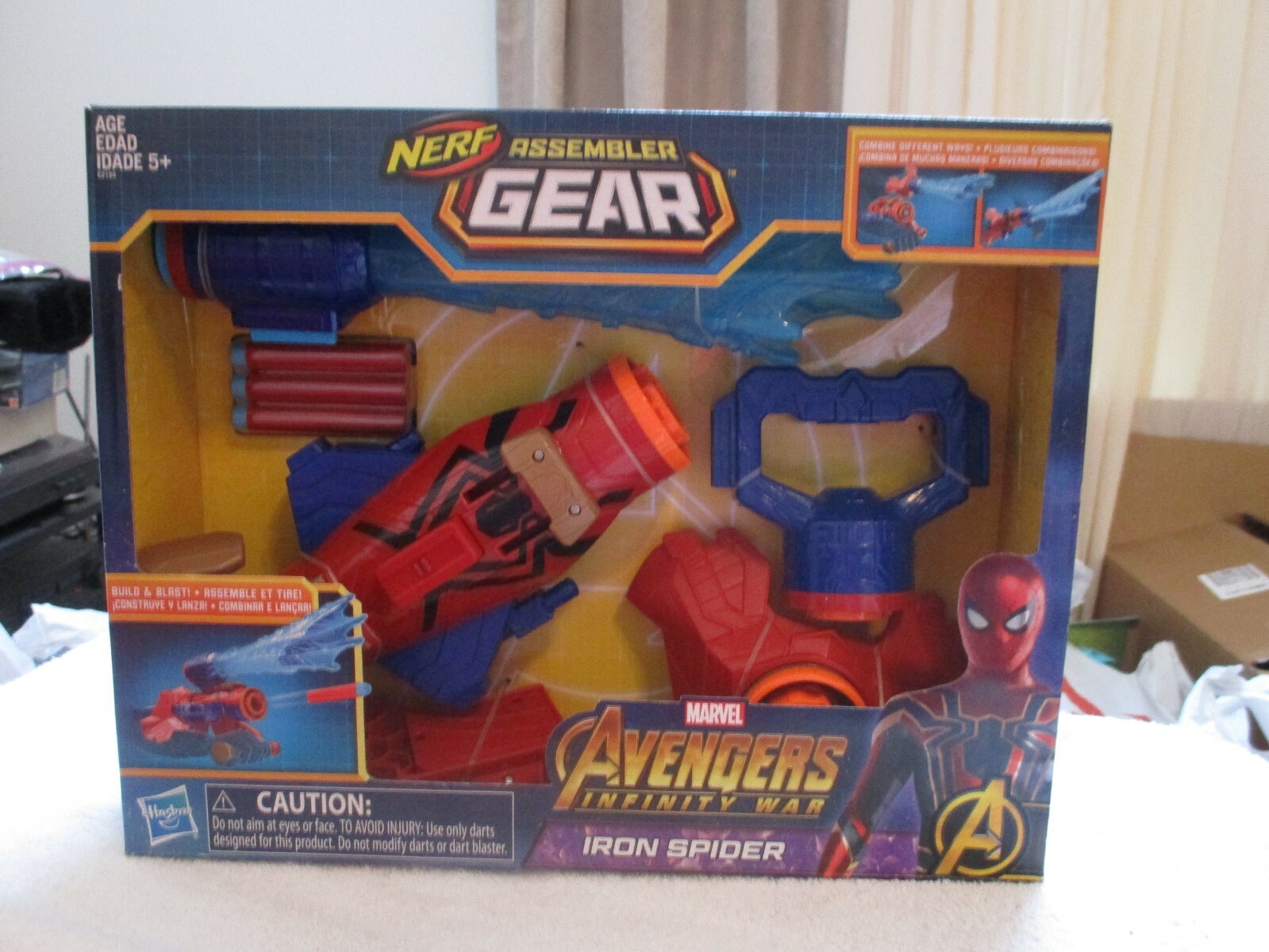 nerf assembler gear iron spider