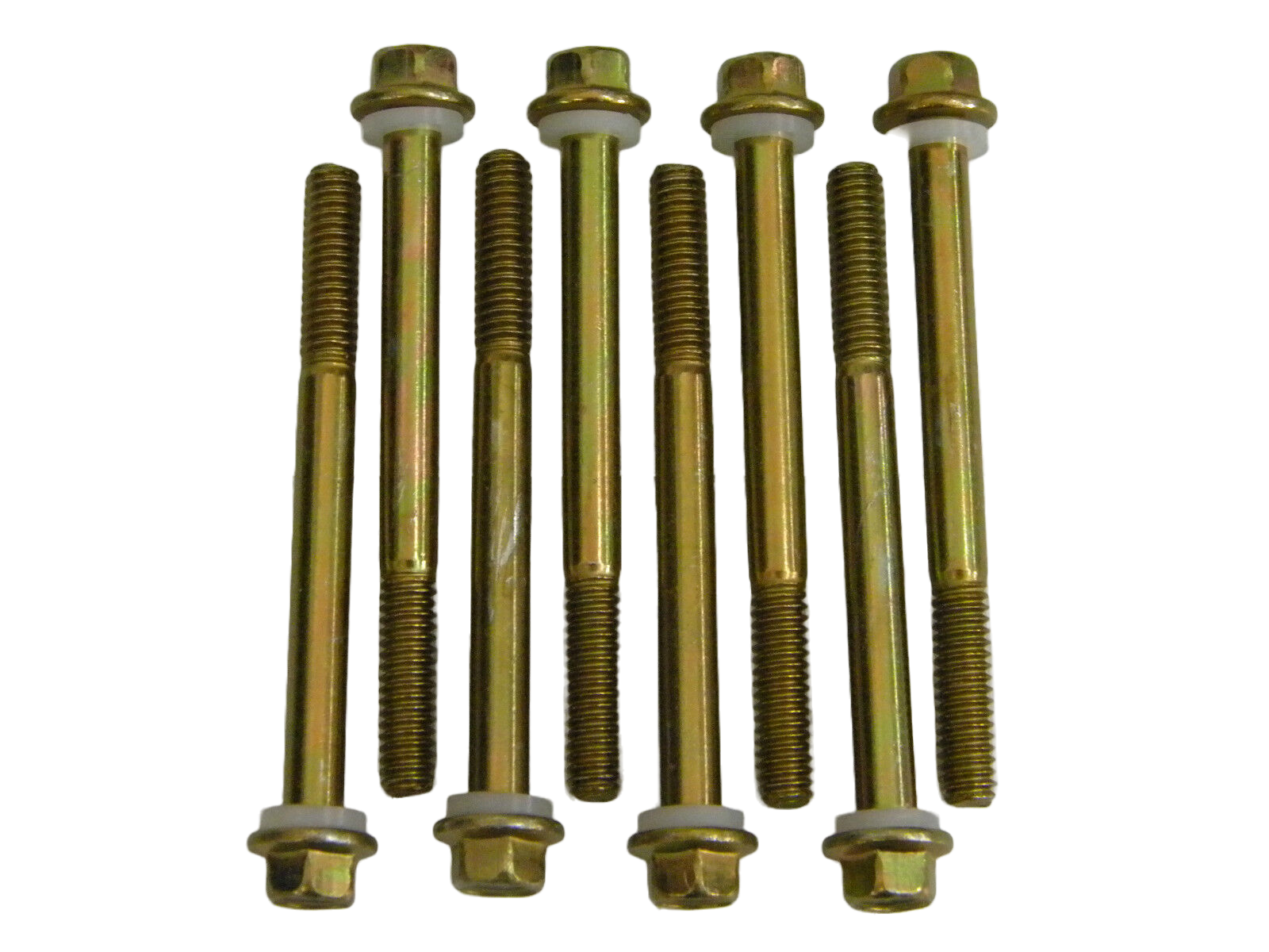 (8 Pack) Holley Carburetor Fuel Bowl Screws & Nylon Reusable Gaskets 2