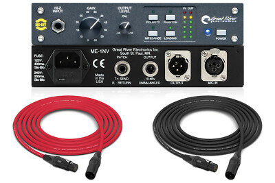 [未使用]Great River ME-1NV Great River ME-1NV Desktop Microphone Preamp | Sweetwater