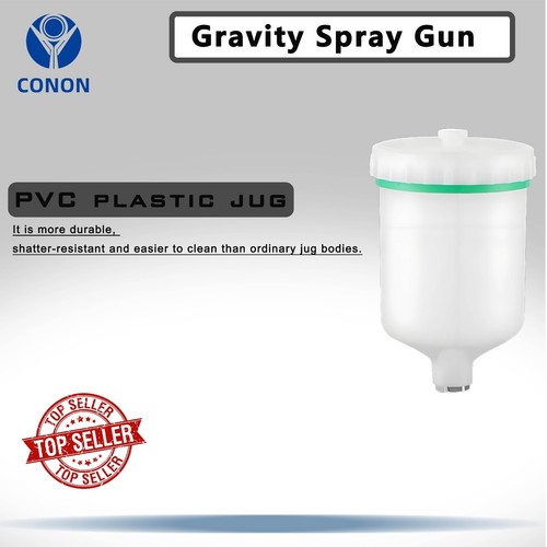 RF601AG HVLP GRAVITY SPRAY GUN / 600cc / 1.4mm / High Volume / Air Tools - Foto 2 di 9