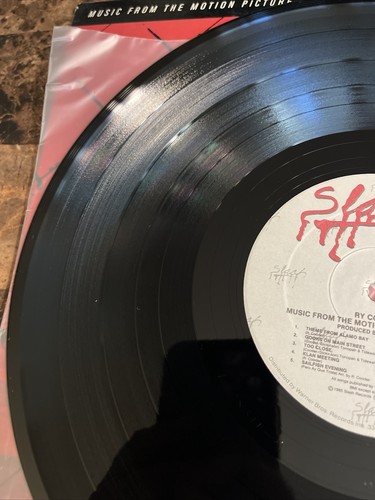 Original Soundtrack Alamo Bay 1985 USA Vinyl LP film Ry Cooder John Hiatt - Picture 4 of 10