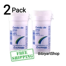 2x OXIDO DE ZINC OXIDE 25 %  30g  (Like ROSATIL) For Acne Psoriasis Excema Rash