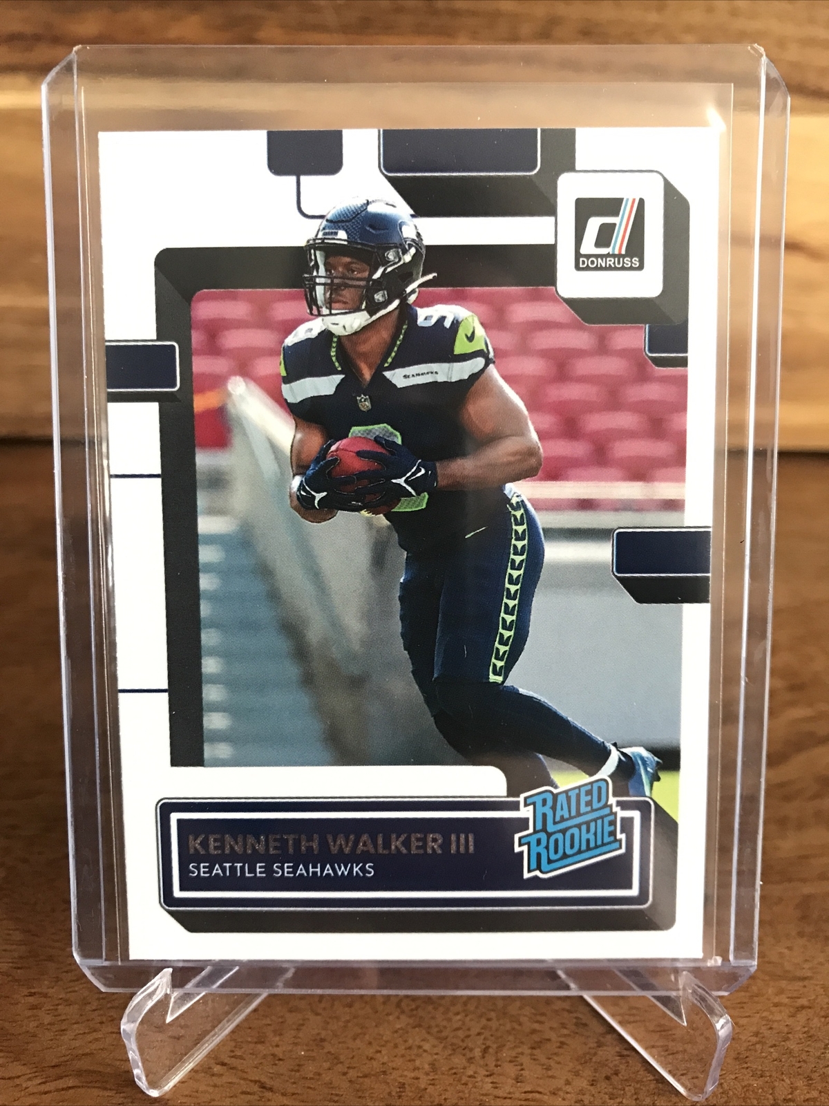 Kenneth Walker III RC 2022 Donruss Rated ROOKIE #318 NFL Seahawks