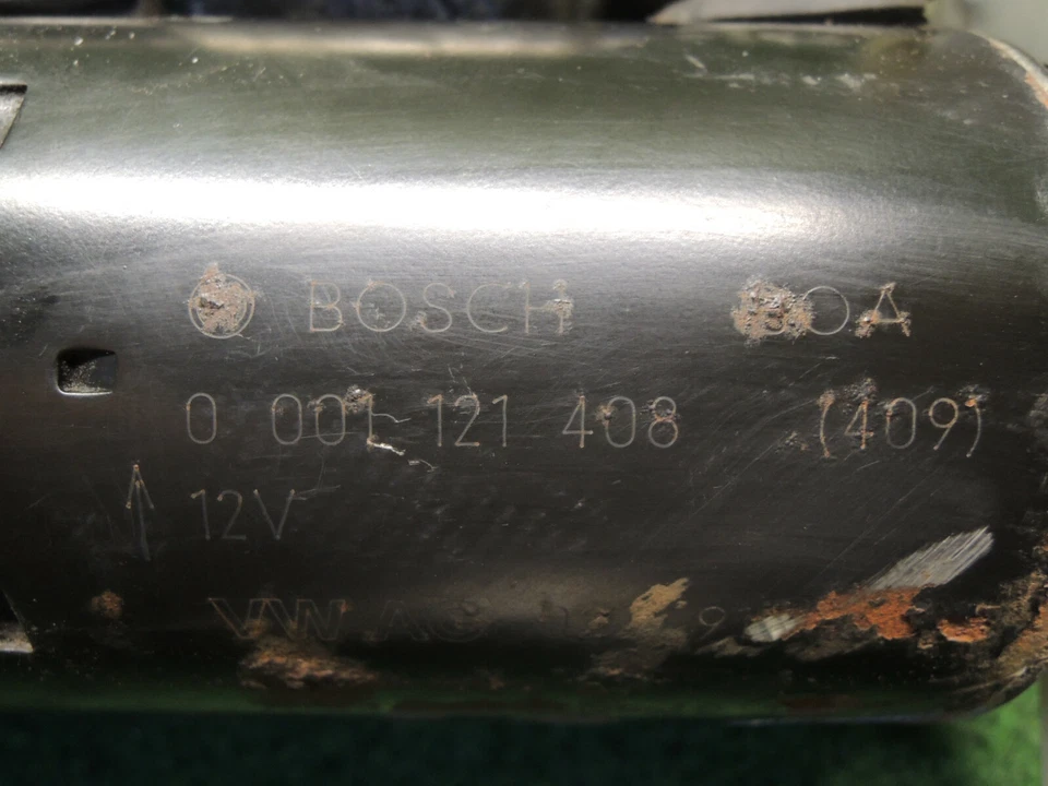 Anlasser Skoda Octavia II Combi (1Z5) 1,4TSI 90kW BJ.2010 02Z911023E 0001121408 - Bild 3 von 4