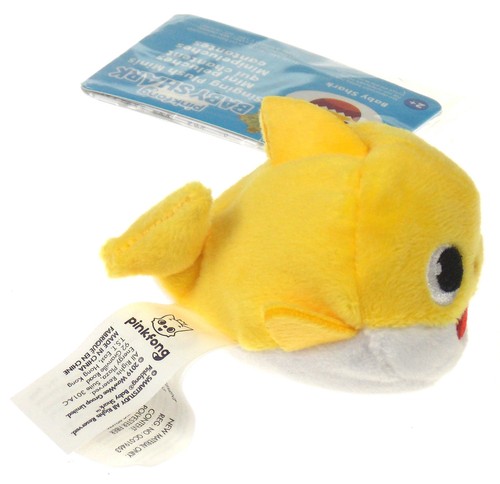Pink Fong Mini Baby Shark William Plush No Sound Orange Yellow Gift Stuffed Toy - Picture 6 of 6