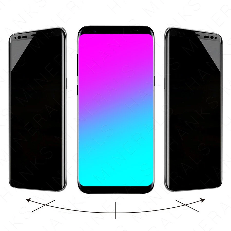 2-Pack Privacy Tempered Glass For Samsung S24 S23 S22 S21 S20 Note 20 Plus Ultra - Image 3 of 4