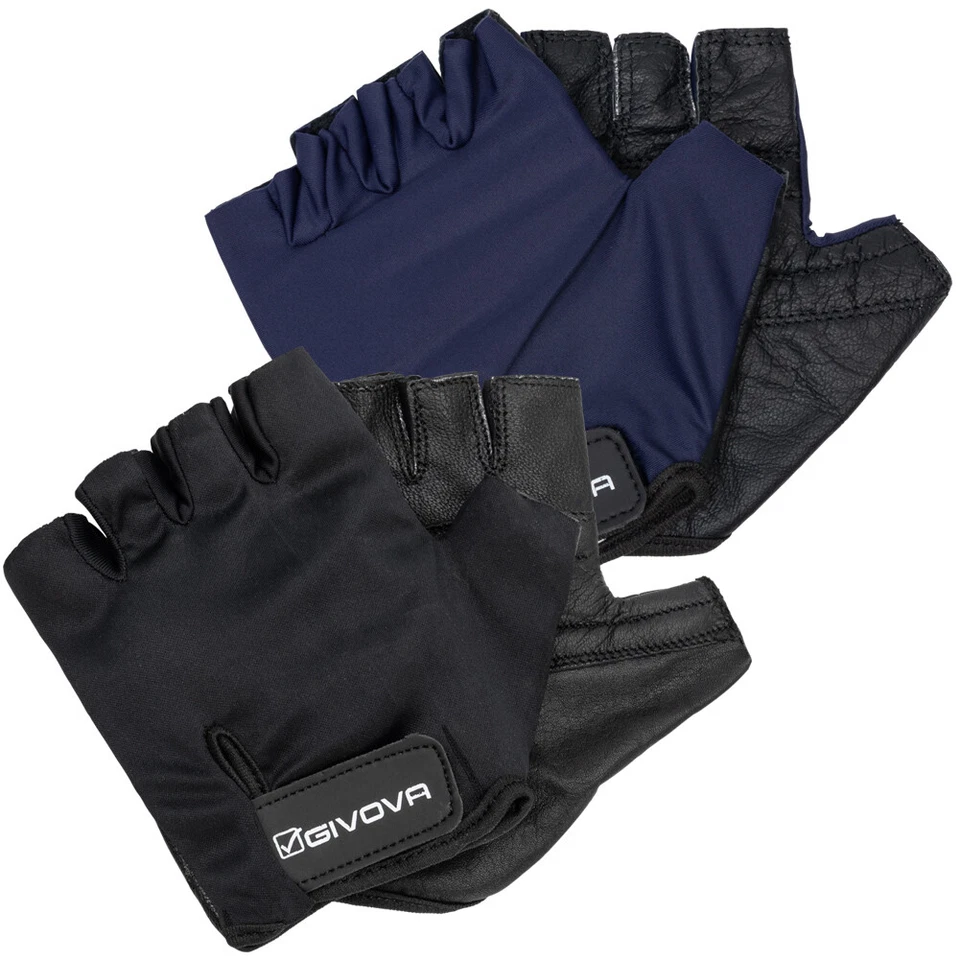 Givova Guantino Fitness Fitness Sport Trainingshandschuhe schwarz blau GU05 neu