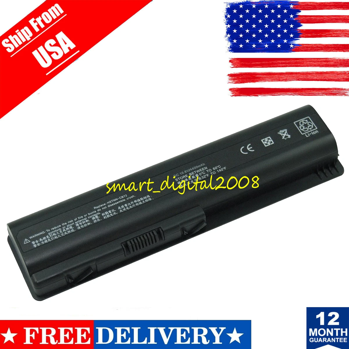 batteria per HP HDX16 Serie batteria standard * Batteria 24