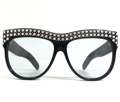 Gucci Sunglasses GG0147S 001 Black Oversized Frame Hollywood  display picture 3